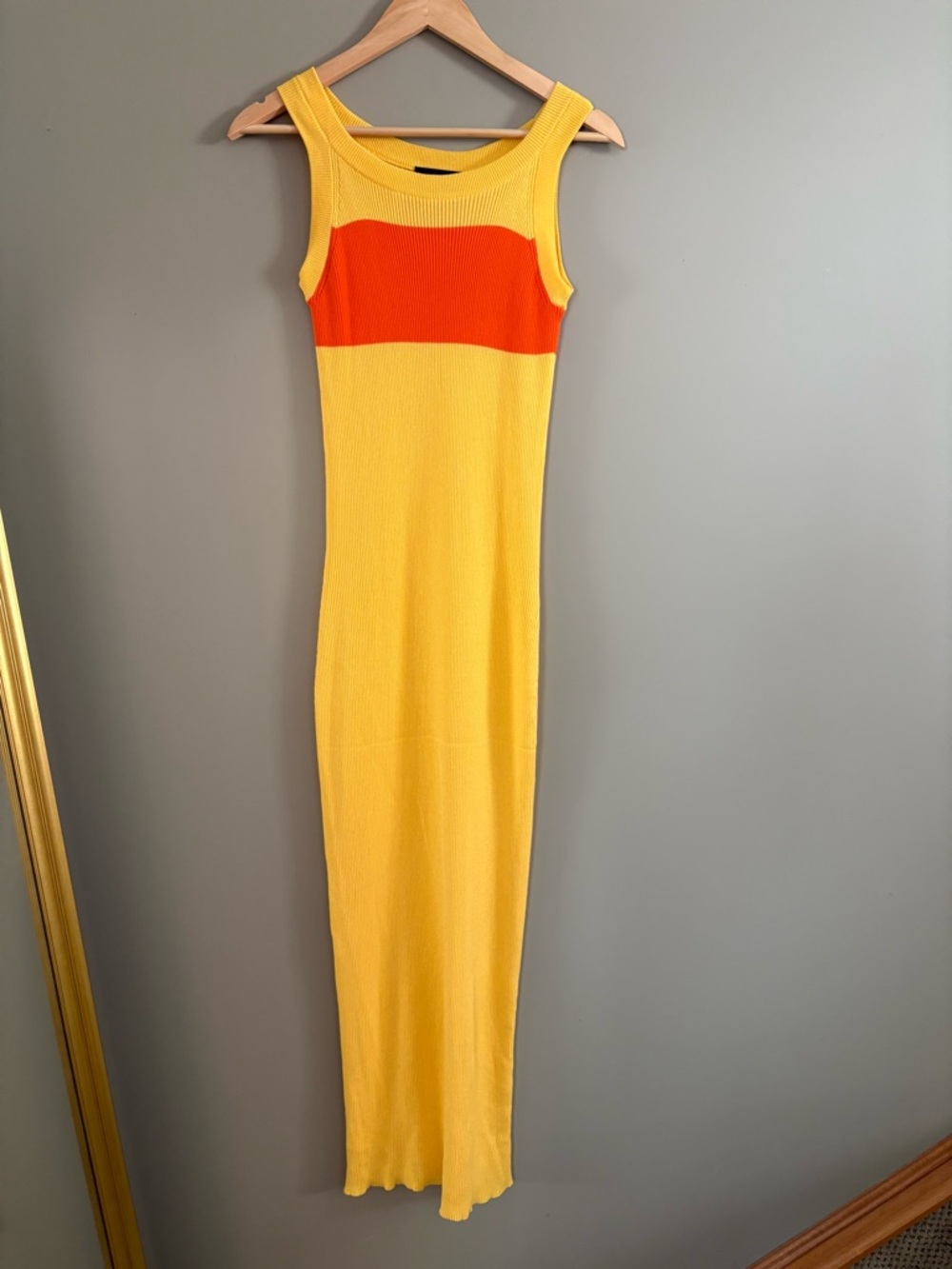 Diesel Rib Knit Maxi Dress